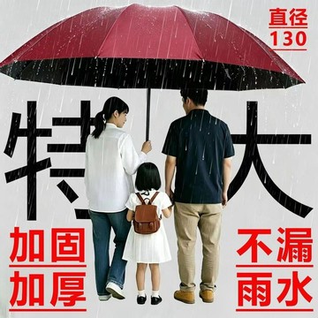 小店嚴選🥭400cm特大號36骨加粗加大加固雨傘晴雨兩用防紫外線防曬傘防陽傘JH