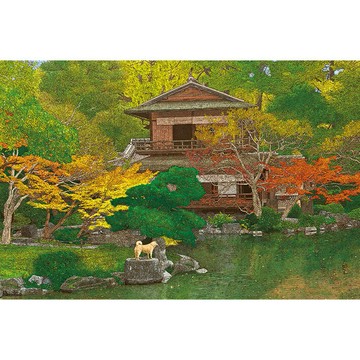 P2 - 1-028 1000片拼圖 林宗範系列-秋日 寧靜 (台灣製)