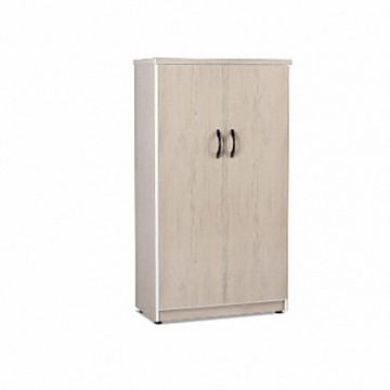 ASSARI-防潮防蛀塑鋼緩衝雙門鞋櫃(寬65x深33x高117cm)集層木