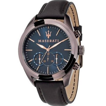 送禮首選★MASERATI/瑪莎拉蒂/紳仕系列石英錶款/8871612008/45MM  附提袋【全館滿額折價★APP下單點數4倍送】線上購買享_實體門市同步服務