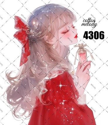 original sticker no.4306 人物貼紙 原創貼紙 原創人物貼紙 裝飾貼紙 cotton melody
