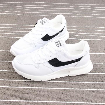 網面運動鞋女跑步鞋2018春夏新款韓版小白鞋女休閑情侶學生男鞋子