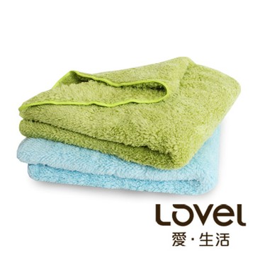 LOVEL 7倍強效吸水抗菌超細纖維小浴巾2入組(共9色)
