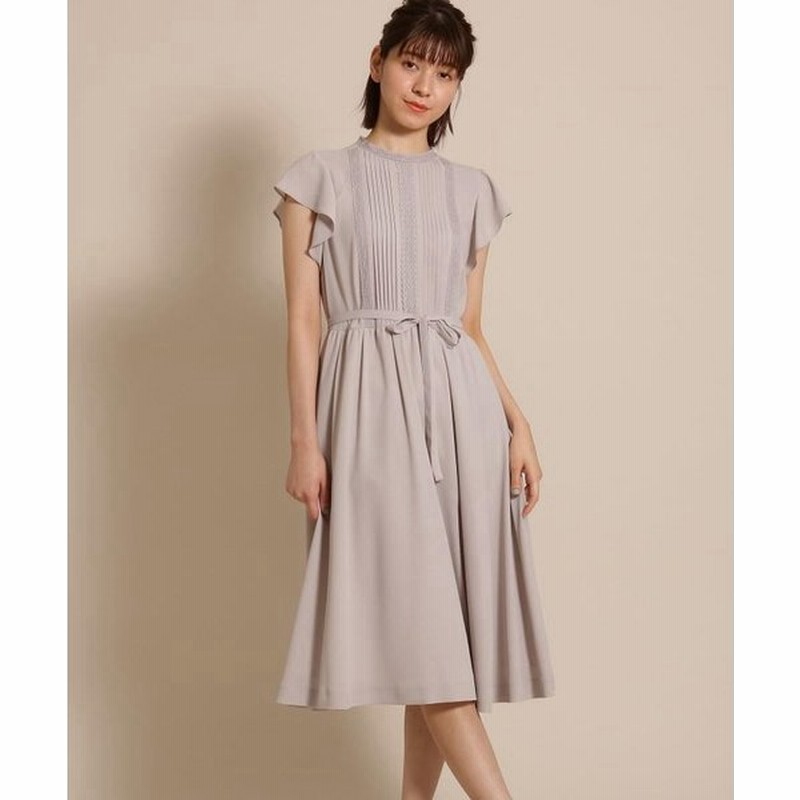 Anatelier アナトリエ Ss Lサイズあり ピンタックレースワンピース 通販 Lineポイント最大0 5 Get Lineショッピング