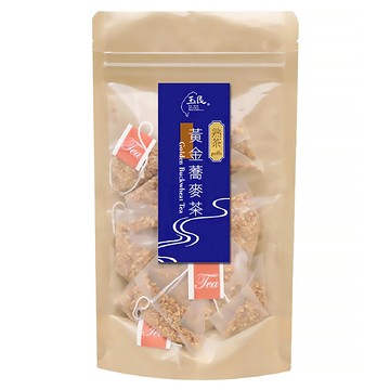 玉民 黃金蕎麥茶 熟茶立體茶包 60公克 (5g x 12入)  12包  1袋