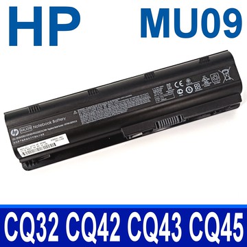HP MU09 原廠電池 CQ56 CQ56F CQ32 CQ42 CQ43 CQ45 CQ56 DM4 CQ56Z CQ57 CQ58 CQ62 CQ72 CQ630 DM4T EVNY 15 17 430 431 435 436 DV3-4000 DV5-2000 2000Z 2000T G4 DV5 DV6 DV7 DV7T 3000 4000 6000 G32 G42 G42T G72 G6 G6T G6Z G6X G56 G62 G62M G62T G7 G7T G7Z G72T