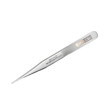 PRO RHINO TOOLS 犀牛鑷子 超硬防磁鑷子 SW-10 123mm  1支  銀色