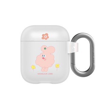 【品牌聯名】KINGJUN蠢兔的花花世界強悍防摔AirPods保護套