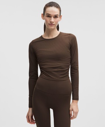 All It Takes Ribbed Nulu Long-Sleeve Shirt Size 8