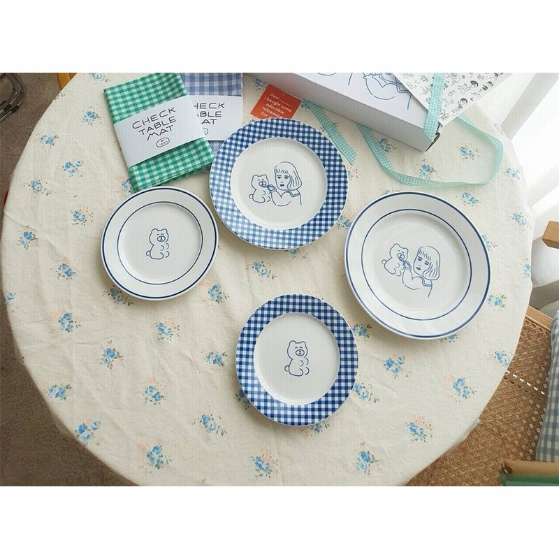 韓国雑貨 インスタイル かわいい プレート カップ ガラス 茶碗 食器 陶器 No 336 通販 Lineポイント最大1 0 Get Lineショッピング