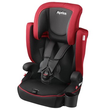 Aprica 愛普力卡 AIR GROOVE 2~12歲輔助汽座 酷瑞吉 輕量透氣安全座椅  紅色  1個