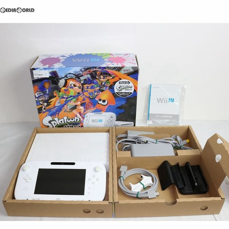 中古即納 訳あり 本体 Wiiu Wii U スプラトゥーン セット Wup S Wagy 通販 Lineポイント最大0 5 Get Lineショッピング