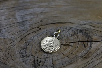 硬幣墜子-比利時/5法郎/1986年