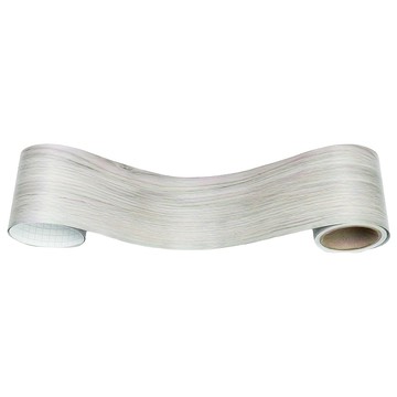 艾米購物 踢腳線 10cm x 10m 灰胡桃木 自黏式 防水防潮 耐磨  1個