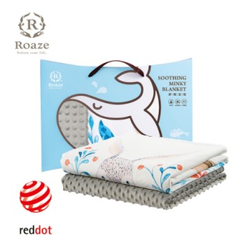 【Roaze 柔仕】 舒眠豆毯 - 機靈玉兔