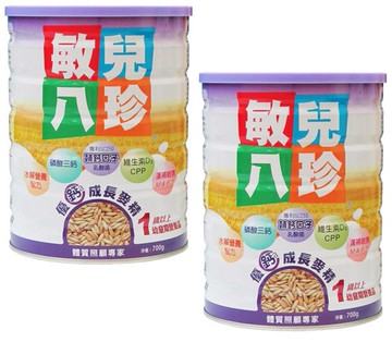 敏兒八珍優鈣成長麥精700g*2入組 送 皇家羊乳片【德芳保健藥妝】