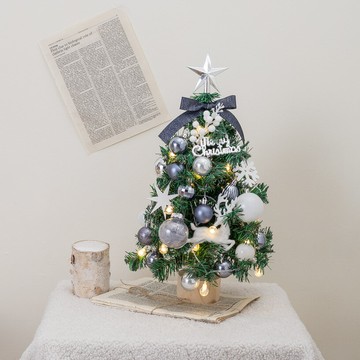 新款帶燈發光聖誕樹迷你桌面加密小樹聖誕產品裝飾用品擺件 雙11全館免運