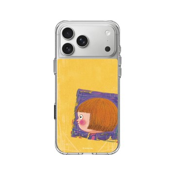 iPhone 17 Pro Max Clear Case（相機按鈕） 透明 - 幾米 Jimmy Liao - 我不是完美小孩-完美的側臉