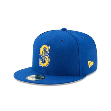 NEW ERA 男女 59FIFTY MLB 球員帽 水手 皇家藍 NE70360955