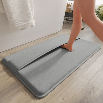 升級加厚記憶棉浴室墊 洗澡擦腳墊 速幹衛浴門墊子 吸水地墊 止滑地墊 吸水踏墊 腳踏墊 防滑地墊 浴室踏墊 浴室墊