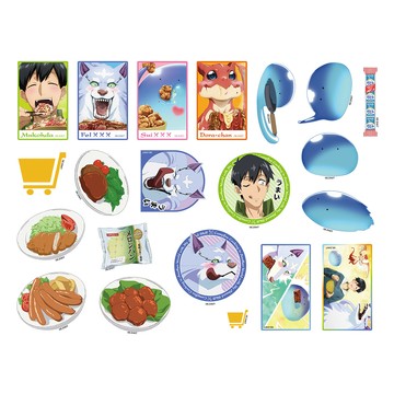 【02月新品上市】流浪美食家 行李箱貼組 A款 綜