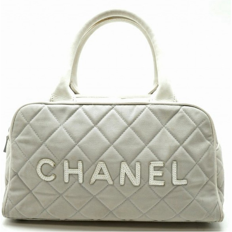 バッグ Chanel シャネル スパライン マトラッセ ロゴ ミニボストンバッグ ハンドバッグ スポーツバッグ グレー 白 ホワイト K 通販 Lineポイント最大1 0 Get Lineショッピング