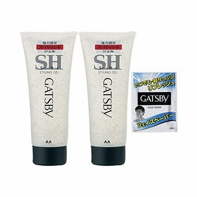 Gatsby ギャツビー スタイリングジェル スーパーハード メンズ スタイリング剤 ヘアジェル 速乾性 強力 セット 持続 シトラス系の香り 通販 Lineポイント最大get Lineショッピング