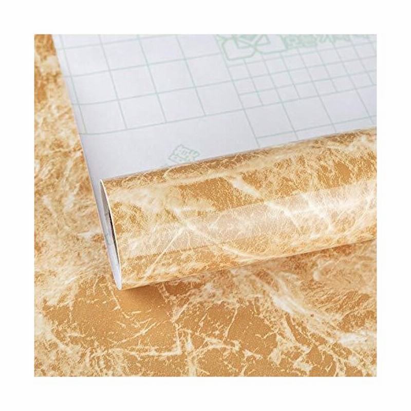 リメイクシート 大理石 シート カッティングシート 大理石シール 黄褐色 厚手 防水 耐熱 はがせる 大理石壁紙シール キッチン 浴室 装飾シート 家 通販 Lineポイント最大get Lineショッピング