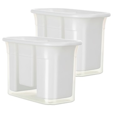 KEYWAY 聯府 三口組餐具架  白色  2個