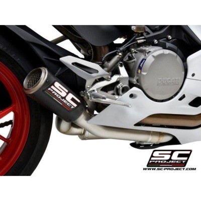 SC-PROJECT SCプロジェクト CR-T M2 スリップオンサイレンサー ＆ 2-1 専用キャタライザー付リンクパイプ PANIGALE V2 DUCATI  ドゥカティ スリップオンマフラー | LINEブランドカタログ