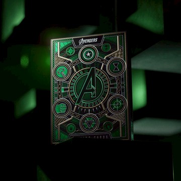 theory11  復仇者聯盟: 無限傳說主題系列收藏級撲克牌 (綠色限定版)