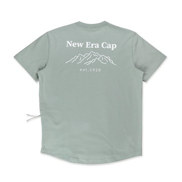 NEW ERA 男女 短袖上衣 MOUNTAIN EDGE NEW ERA 瑪峰綠 NE14363704