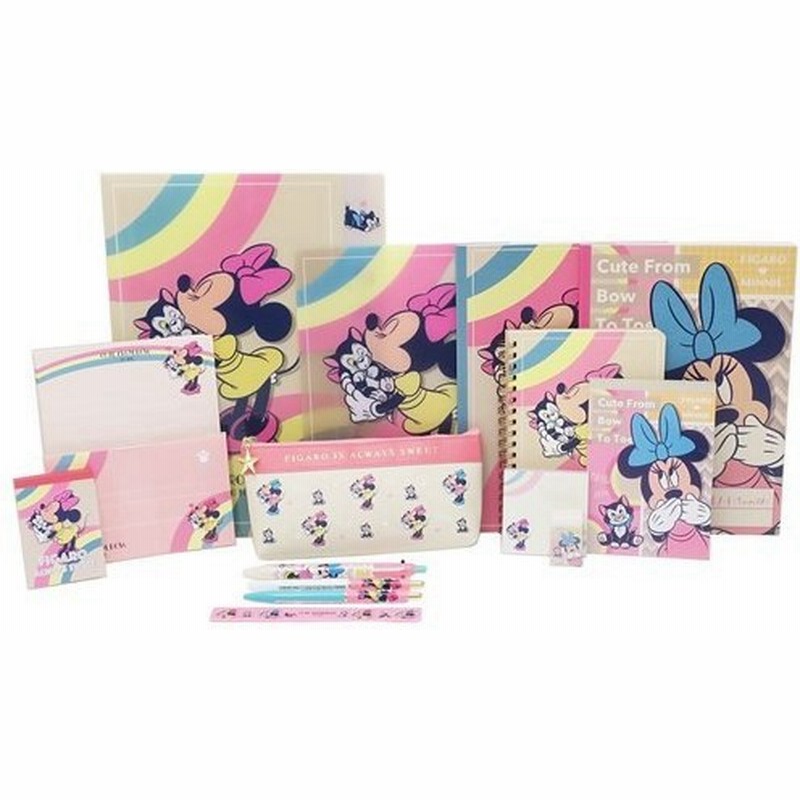 ミニーマウス 文具 15点 セット レトロワールド キャラクター グッズ 文房具セット かわいい ディズニー サンスター文具 通販 Lineポイント最大0 5 Get Lineショッピング