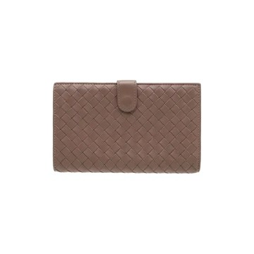 BOTTEGA VENETA 編織長夾錢包