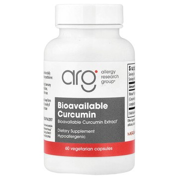 Allergy Research Group, CurcuWIN® 500，60 粒素食膠囊（每粒膠囊 500 毫克）
