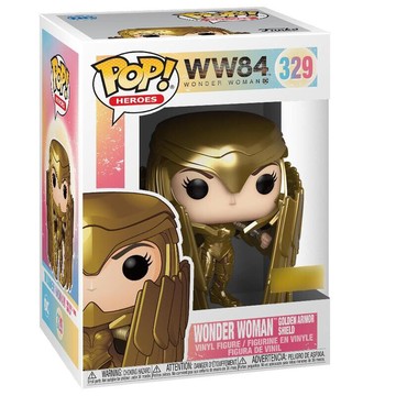 FUNKO POP 329 神力女超人 金色戰鬥姿勢 金色戰甲 WW84 DC 電影