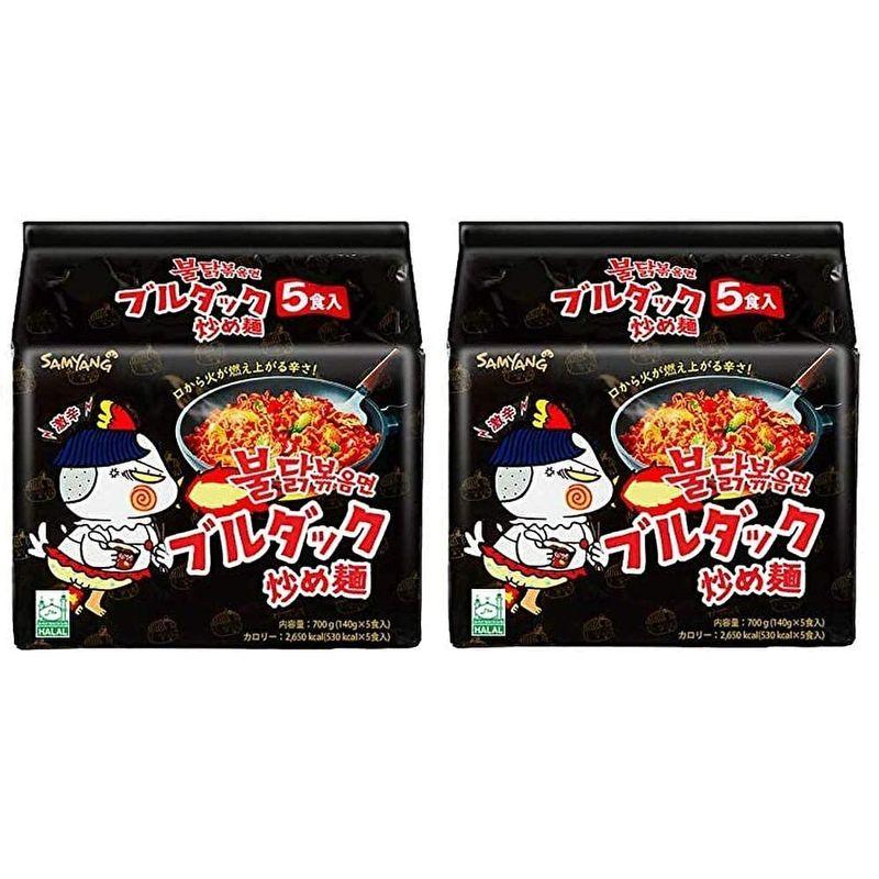 プルタク炒め麺140gx 10個 (プルタク炒め麺140g（1袋あたり）x 10個)