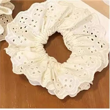 大號發圈趙露思同款花邊女馬尾扎頭發橡皮筋發繩超仙氣質發捆頭飾