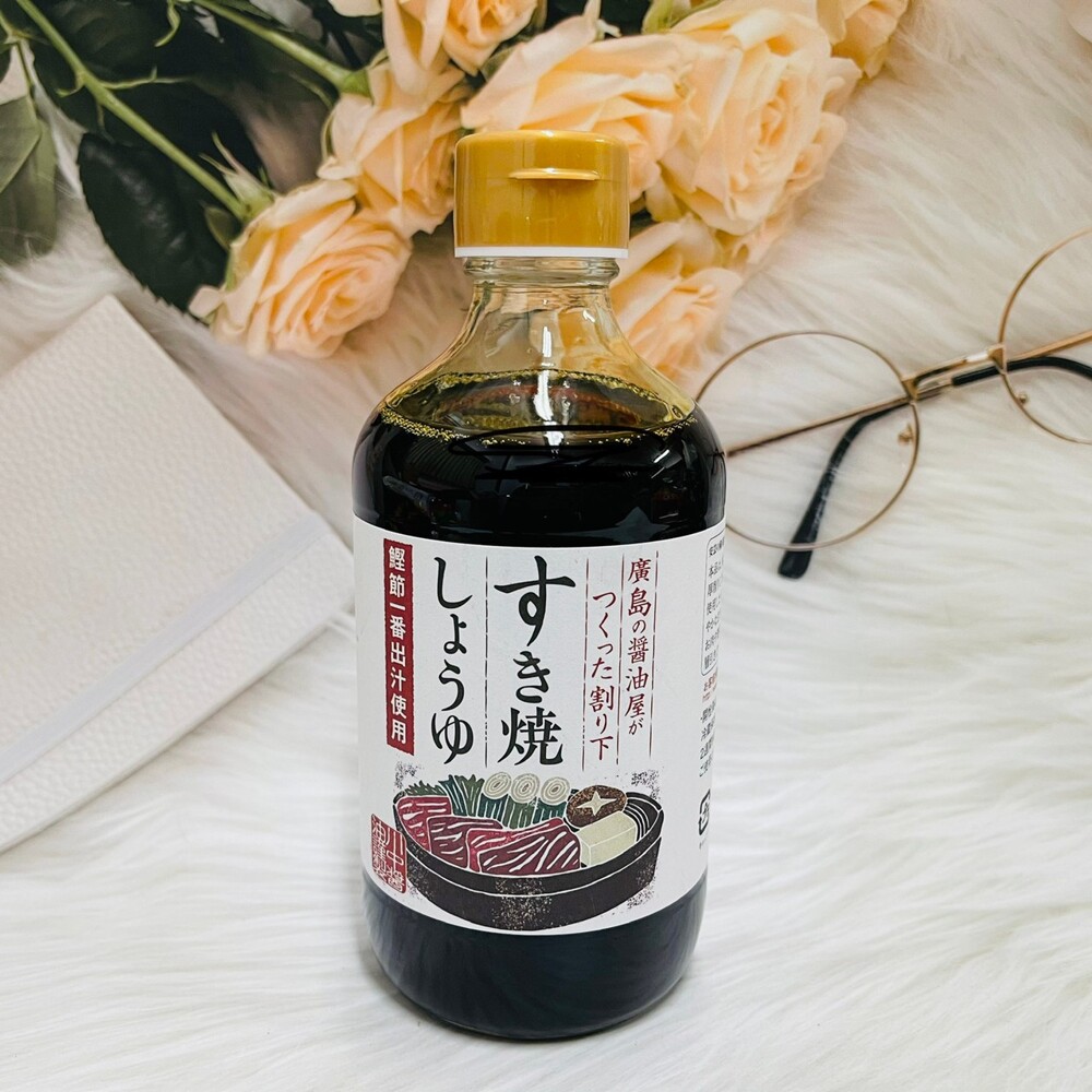 潼漾小舖日本川中醬油壽喜燒醬400ml 鰹節一番出汁使用 松果購物 買不完的生活好物 Line購物