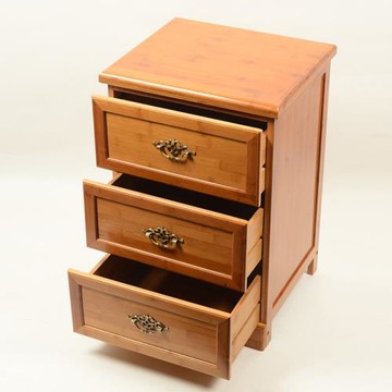 復古收納柜批發 儲物柜抽屜式三層組合整理柜斗柜工廠供應