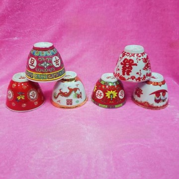 景德鎮中式婚禮改口結婚敬茶杯描金龍鳳雙喜百年好合茶壺套裝專柜