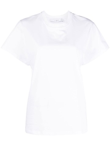 IRO - Tabitha short-sleeve T-shirt - women - Cotton - XS - White