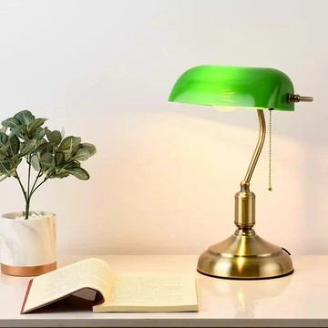 免運可開票 美式臺燈民國復古老上海臥室床頭書房書桌燈閱讀老式銀行懷舊燈飾 落地燈 釣魚燈 檯燈 立燈 立式燈pyy1470 快速出貨