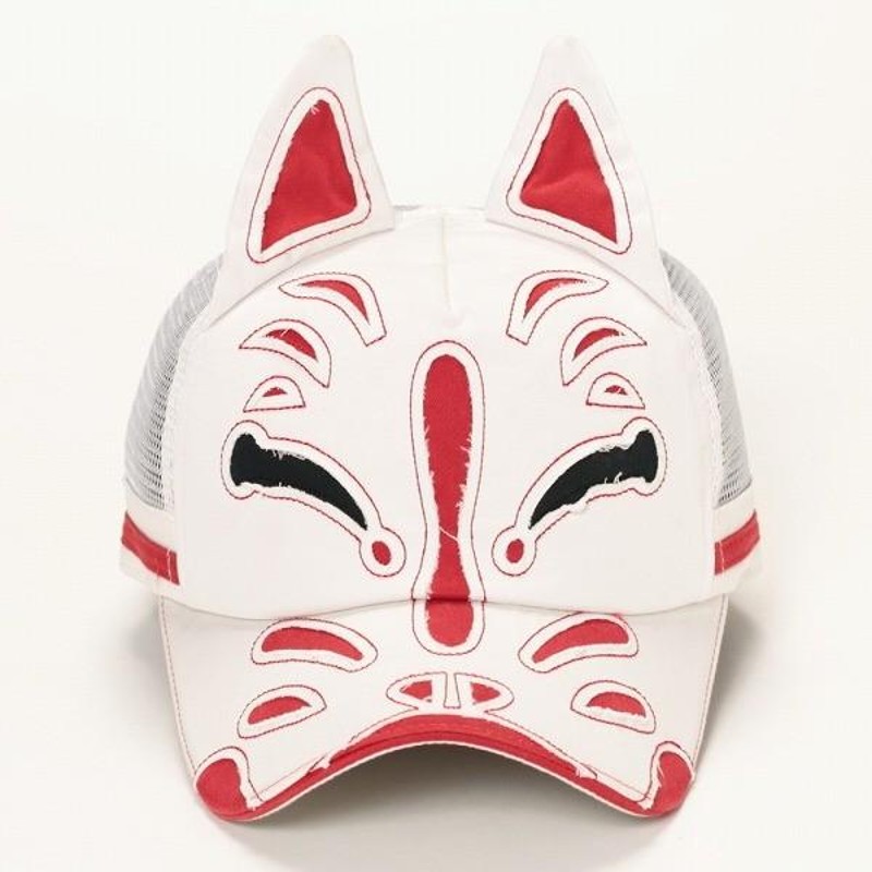 アニマル キャップ Sense of grace FOX MASK CAP キツネ帽子 お祭り 狐