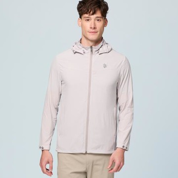 【WILDLAND荒野】男彈性透氣抗UV50輕薄外套共2色