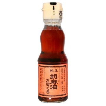 九鬼 純正胡麻油  185ml  日本原產  香味焙煎、圧榨法  170g  1瓶