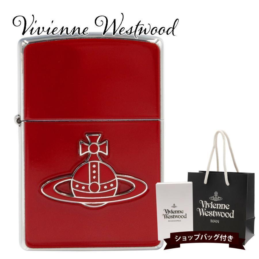 ライター ジッポ ENAMEL ORB ZIPPOライター レッド 極美品 zippo ライター ヴィヴィアンウエストウッド 正規品 Vivienne