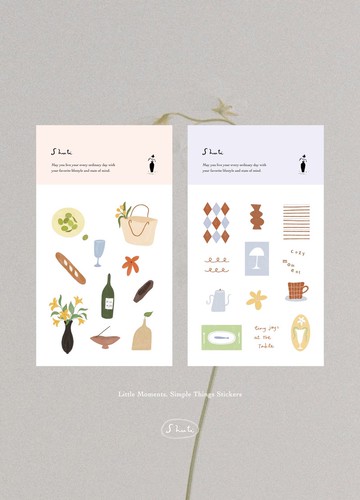 Little moments, simple things貼紙