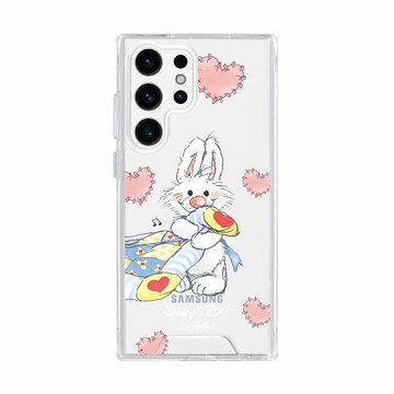 【TOXOXO】Suzy's Zoo｜Lulla與小毯毯：防摔透明SAMSUNG手機殼
