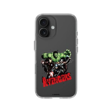 iPhone 16 Clear Case（相機按鈕） 透明 - 迪士尼-漫威 Marvel - 漫威英雄-復仇者聯盟 Avengers